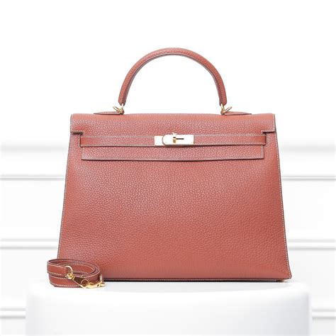 hermes kelly sellier bege fjord france the real real|authentic hermes kelly bag.